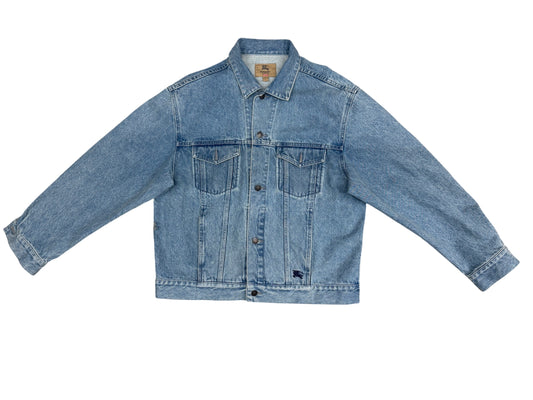 BURBERRY X SUPREME JACKET SIZE L SKY BLUE 101837