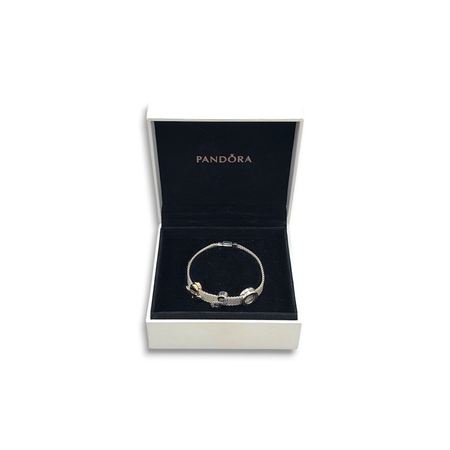 PANDORA Bracelet Silver Charm 3P Set Rank (B)