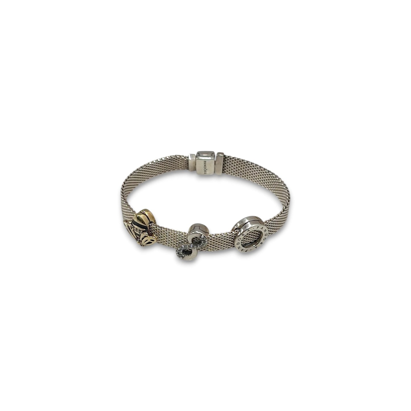 PANDORA Bracelet Silver Charm 3P Set Rank (B)