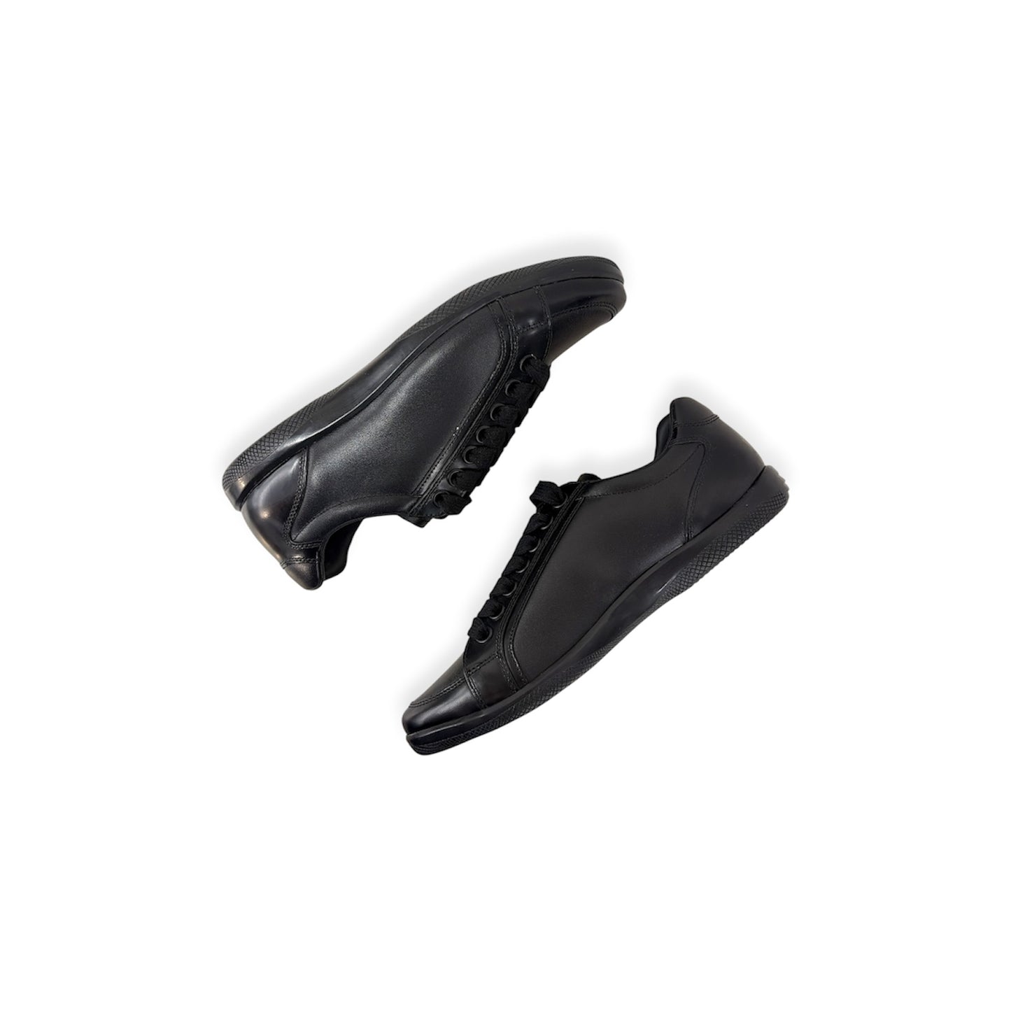 PRADA Sneaker 5 DNC 111 Lady's Black Rank (A)