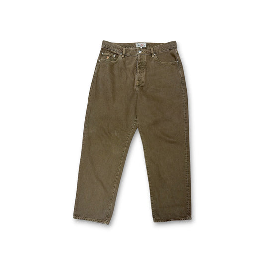 Stussy Leans 34 Mens Dark Brown Big 0L Rank (B)