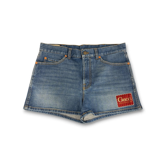 GUCCI Short Jeans 27 Lady's Blue 583978 Rank (B)