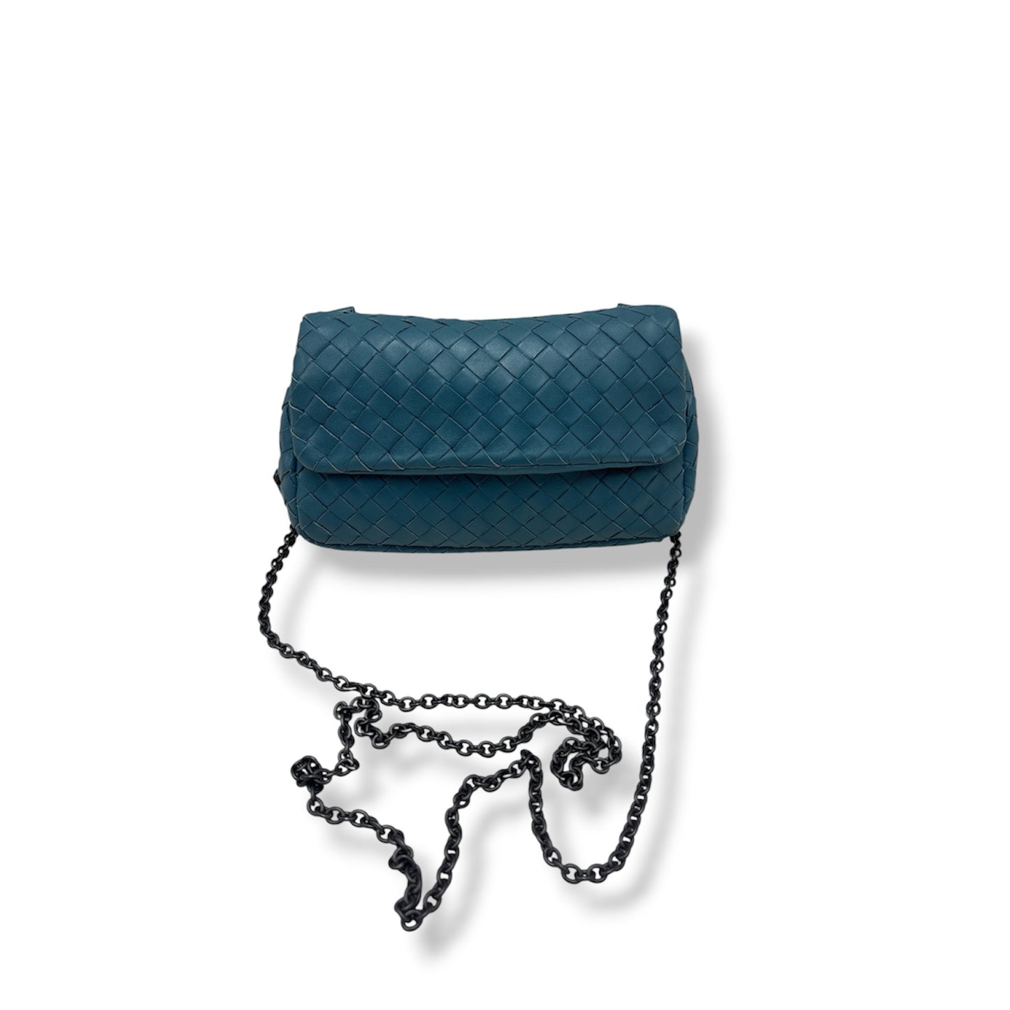BOTTEGA VENETA Shoulder Bag D10VDFVA7CPTR4JK Blue Scratch Rank(B)
