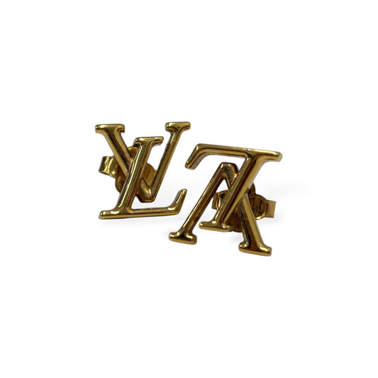 LOUIS VUITTON Earring Gold M00610 VA1292 Rank(AB)