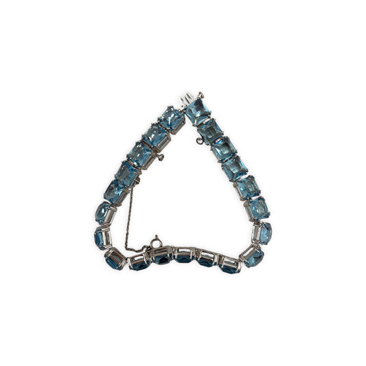 SWAROVSKI Bracelet Sky Blue 5614924 Rank(A)