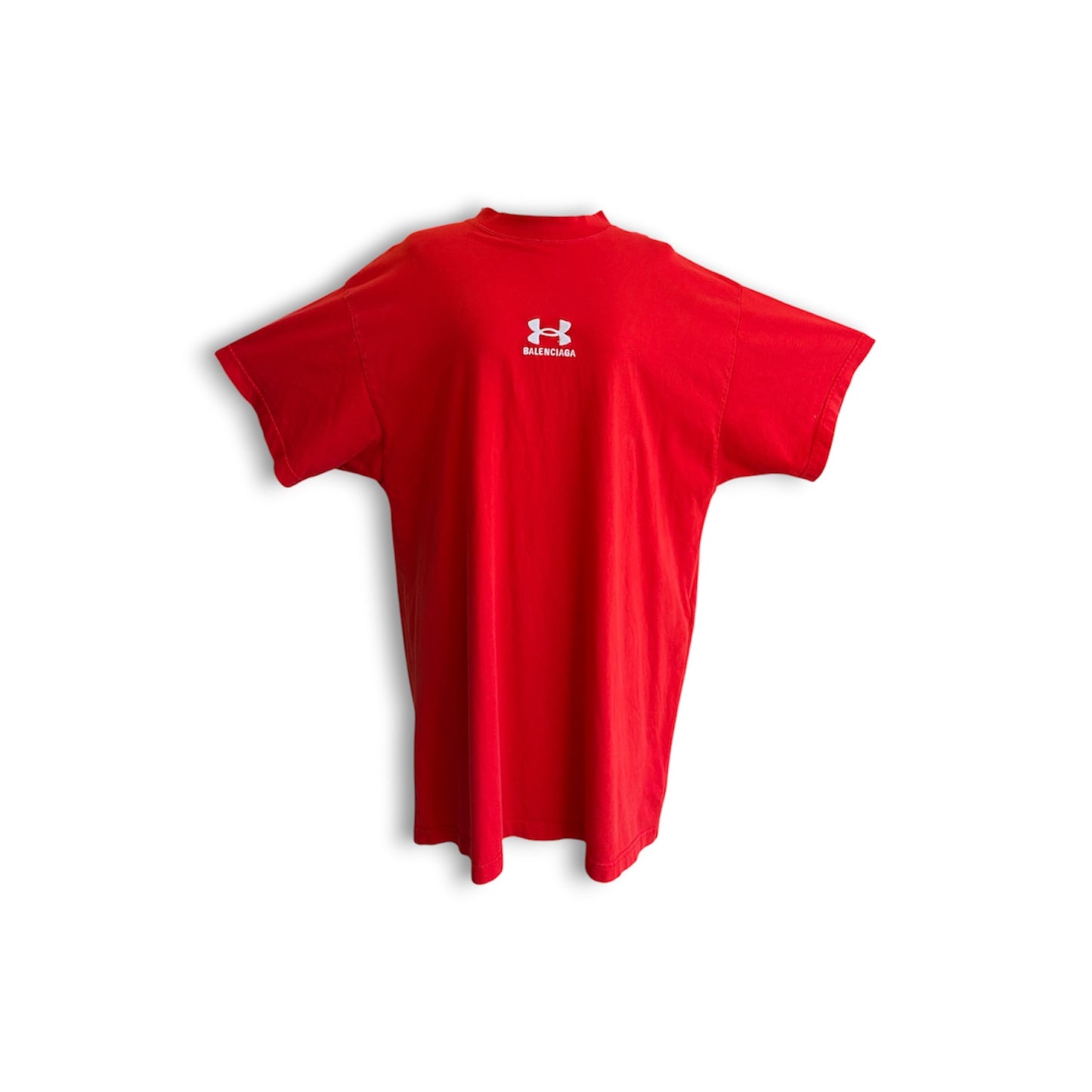 BALENCIAGA X UNDER ARMOUR T-shirt 1 Unisex Red 787349 TRVB7 Rank (B)