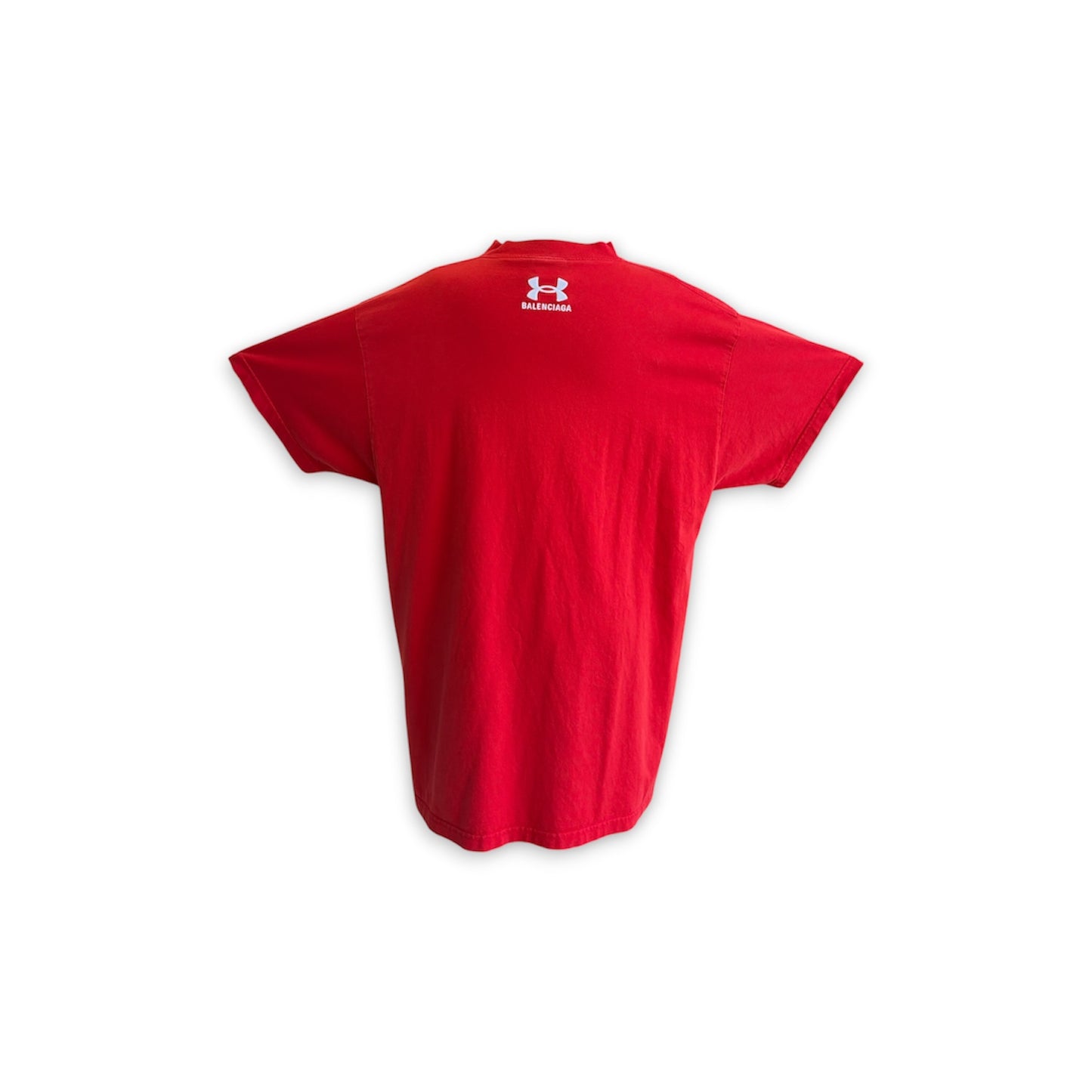BALENCIAGA X UNDER ARMOUR T-shirt 1 Unisex Red 787349 TRVB7 Rank (B)