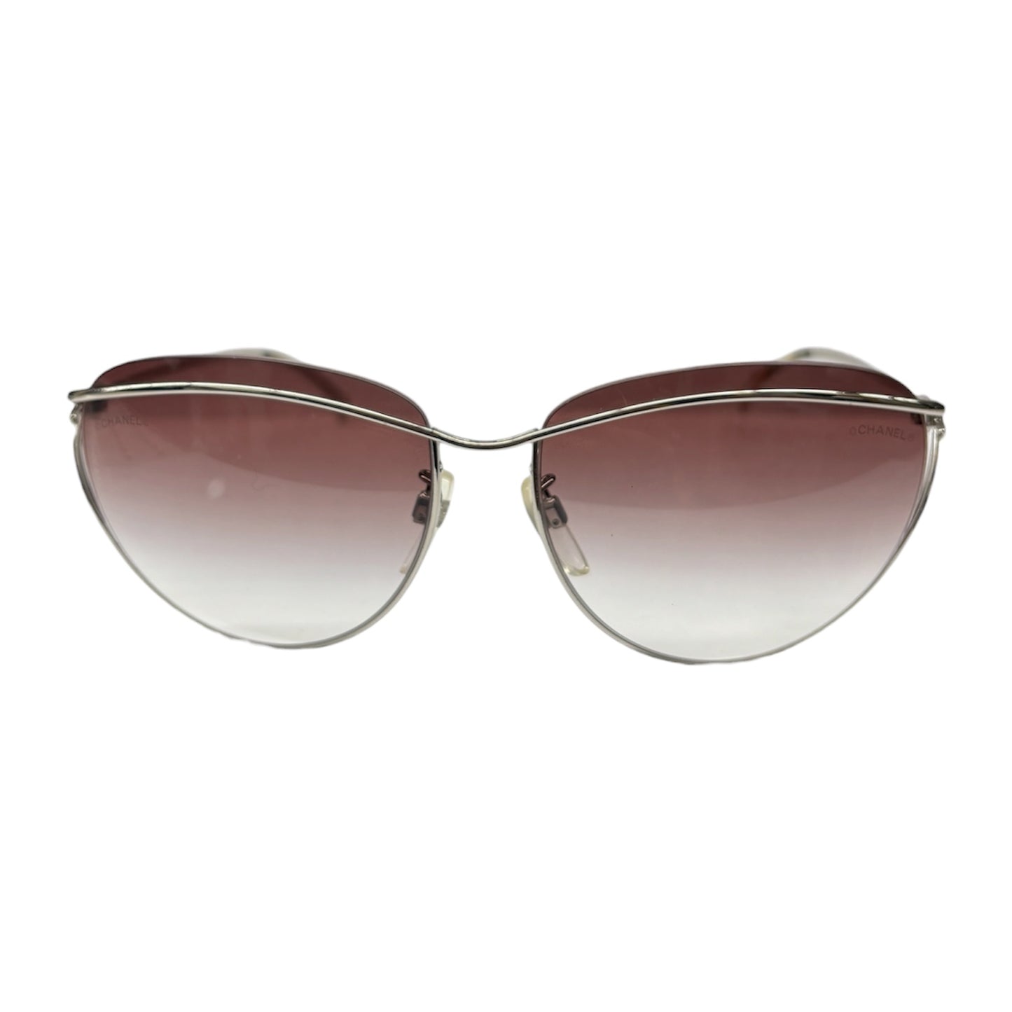 CHANEL Sunglasses 4181-A Silver