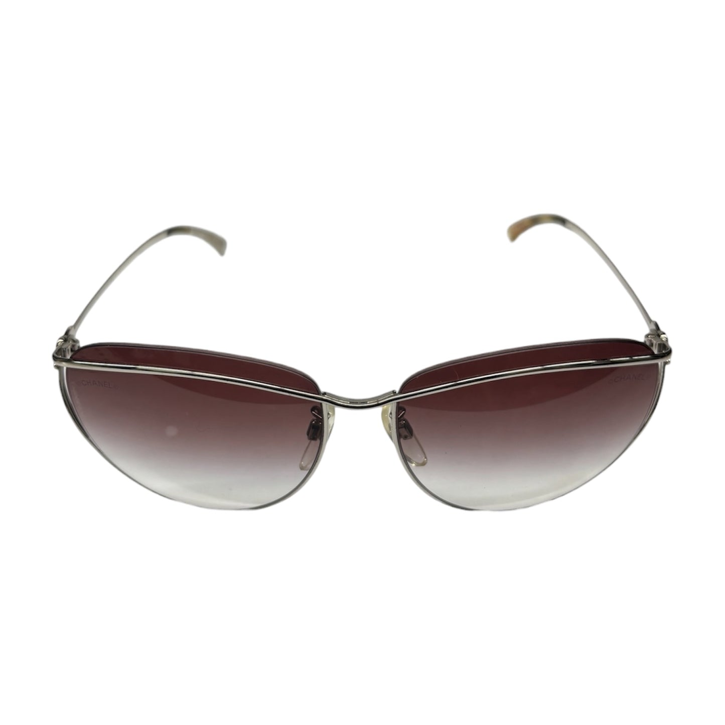 CHANEL Sunglasses 4181-A Silver