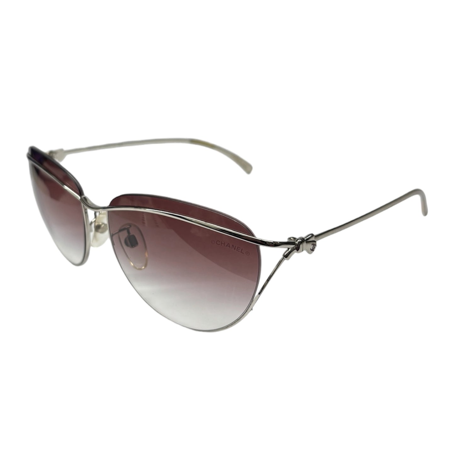 CHANEL Sunglasses 4181-A Silver