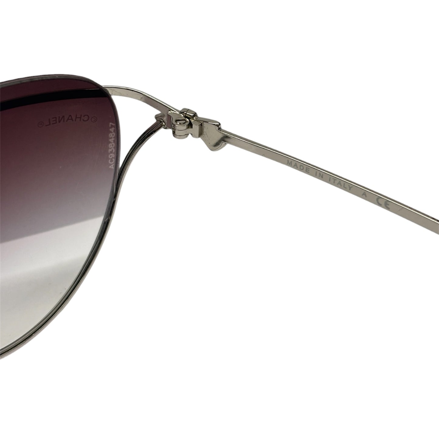 CHANEL Sunglasses 4181-A Silver