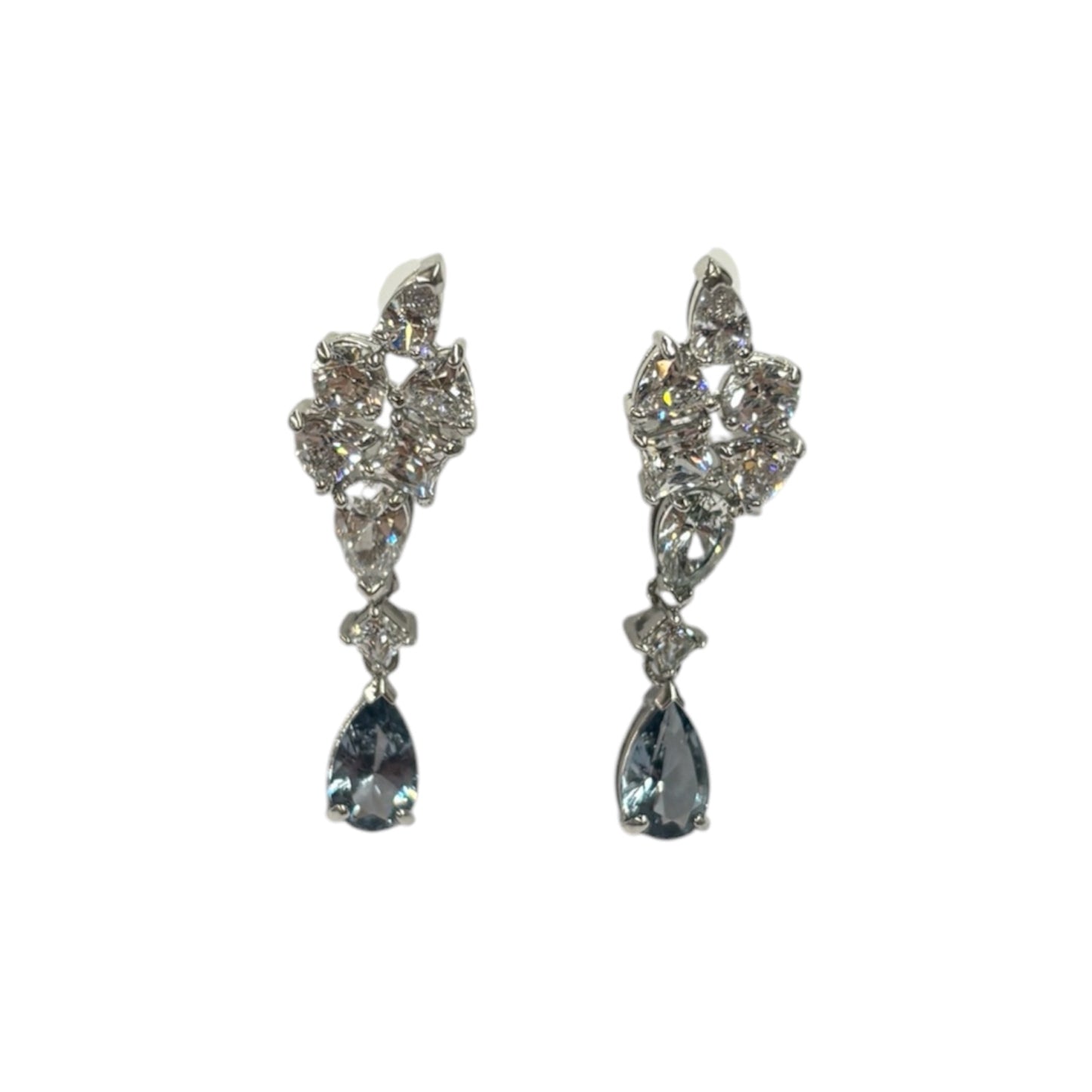 SWAROVSKI EARRING SILVER