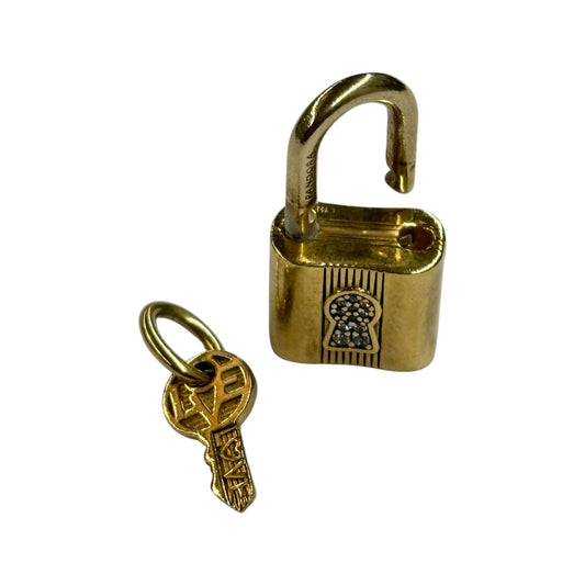 PANDORA CHARM PADLOCK ALE