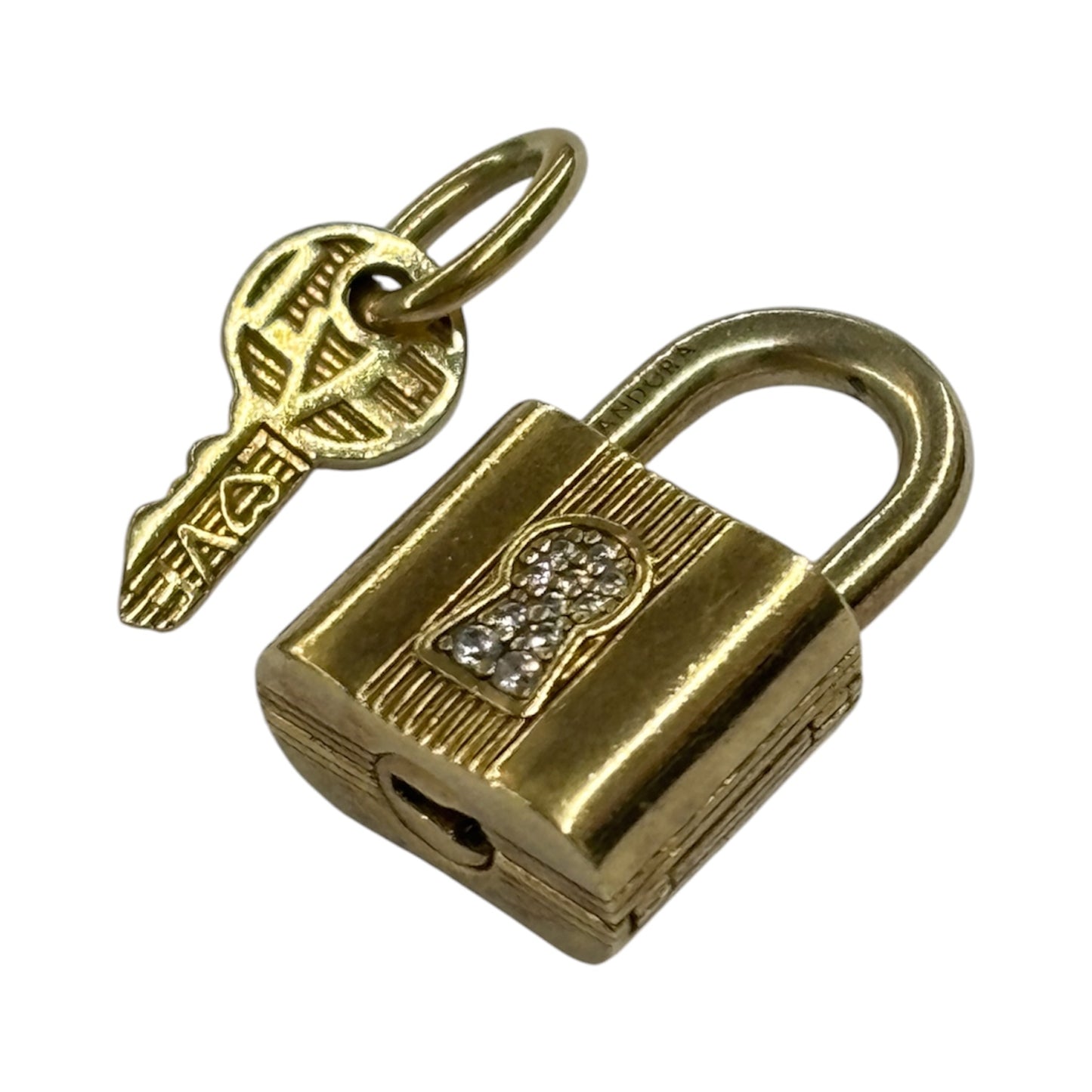 PANDORA CHARM PADLOCK ALE