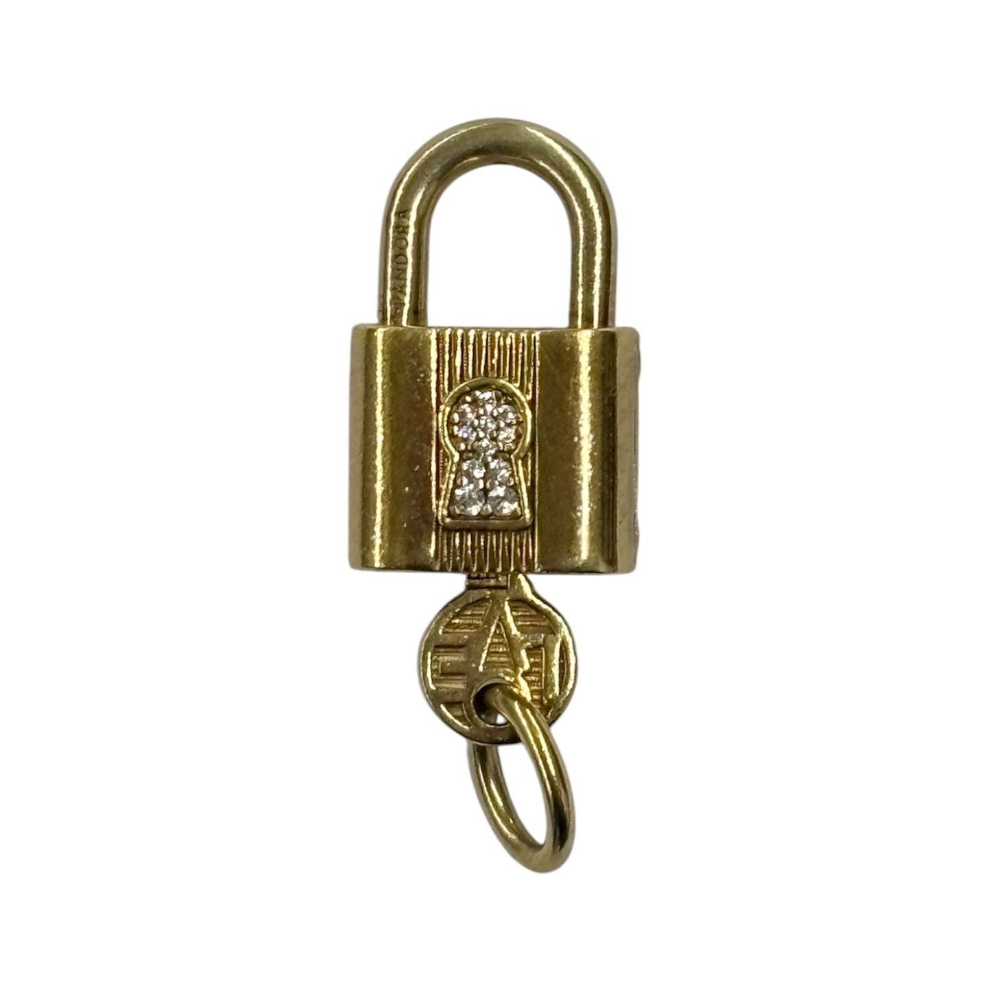 PANDORA CHARM PADLOCK ALE