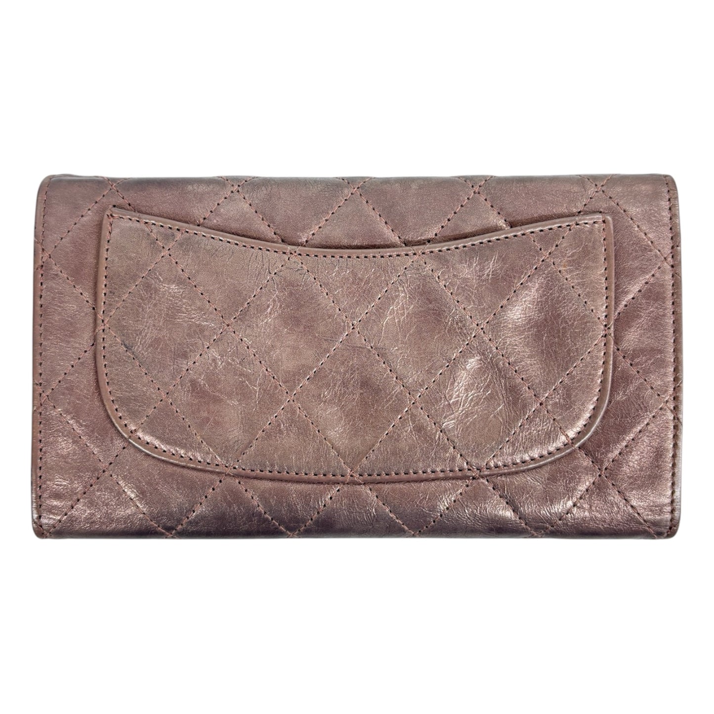 CHANEL Long Wallet Rouge Lady's 2. 55 Reissu 2499096