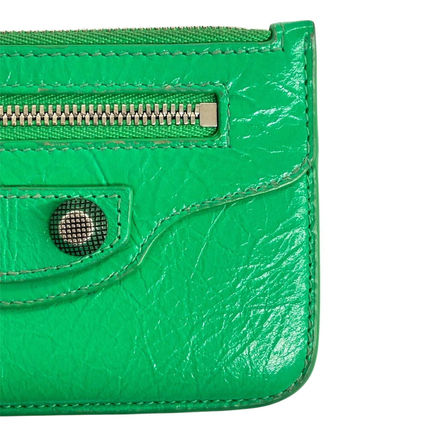 BALENCIAGA Wallet 715185 Green