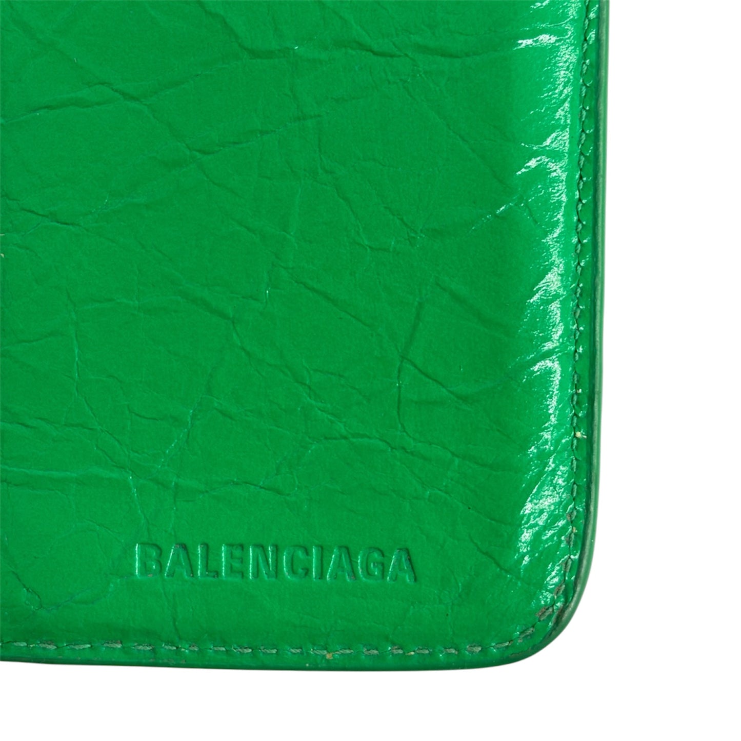 BALENCIAGA Wallet 715185 Green