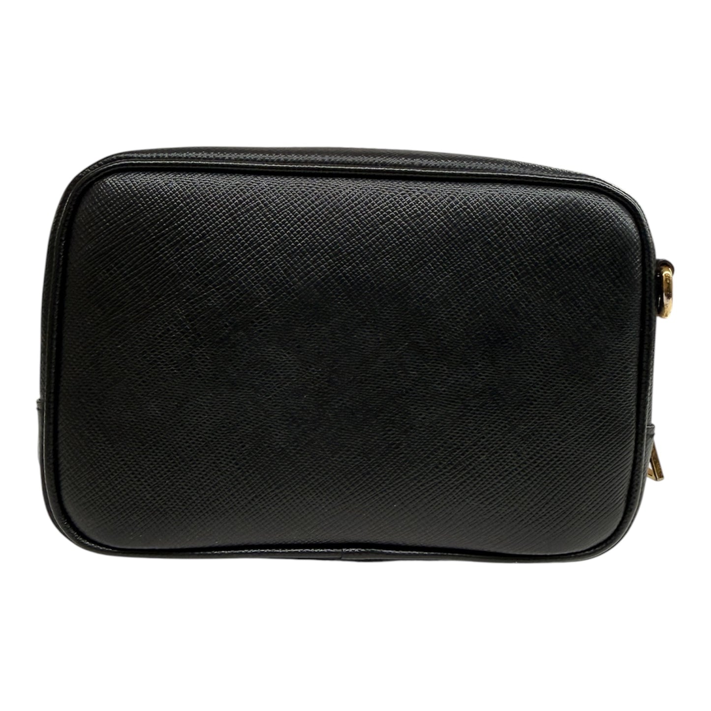PRADA SHOULDER BAG 1N1674 BLACK WITH CARD/BOX