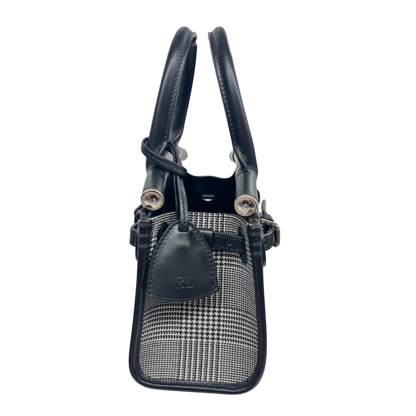 RALPH LAUREN Shoulder Bag Black&White