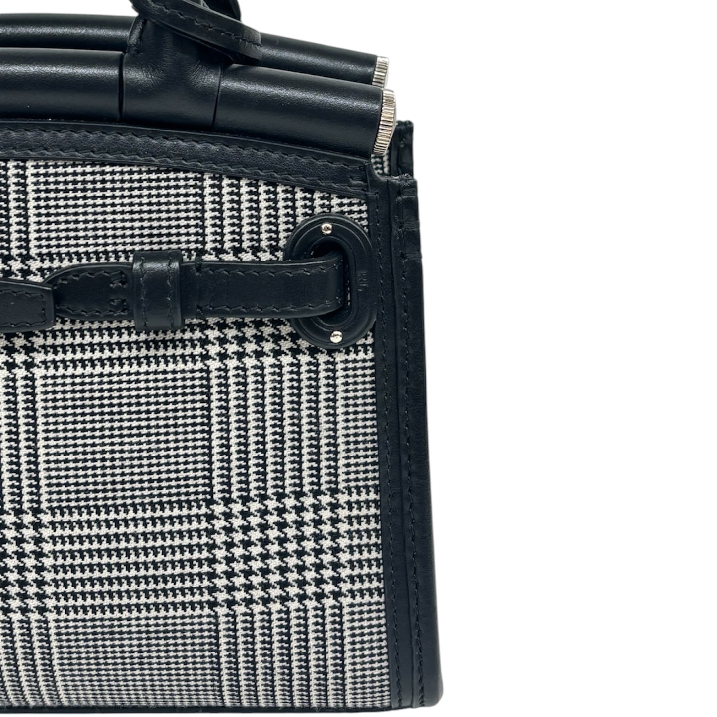 RALPH LAUREN Shoulder Bag Black&White