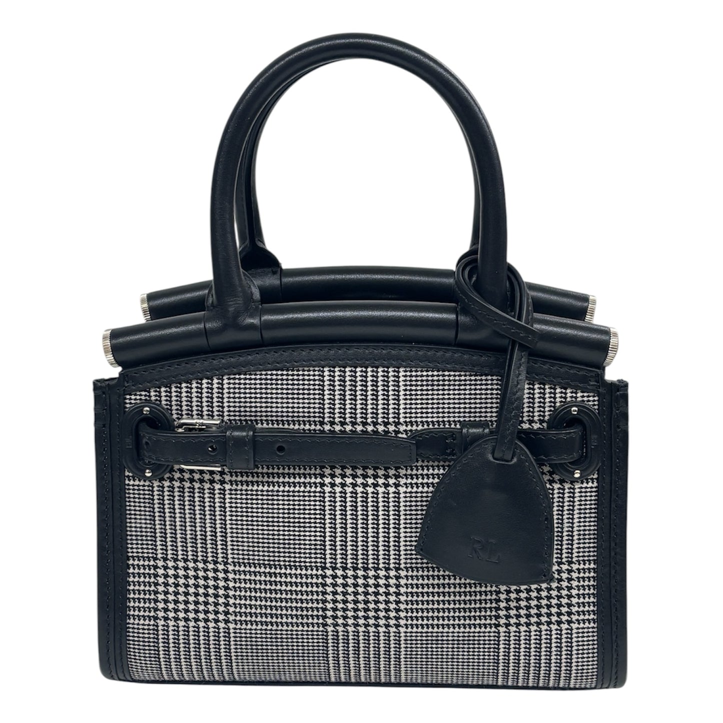 RALPH LAUREN Shoulder Bag Black&White