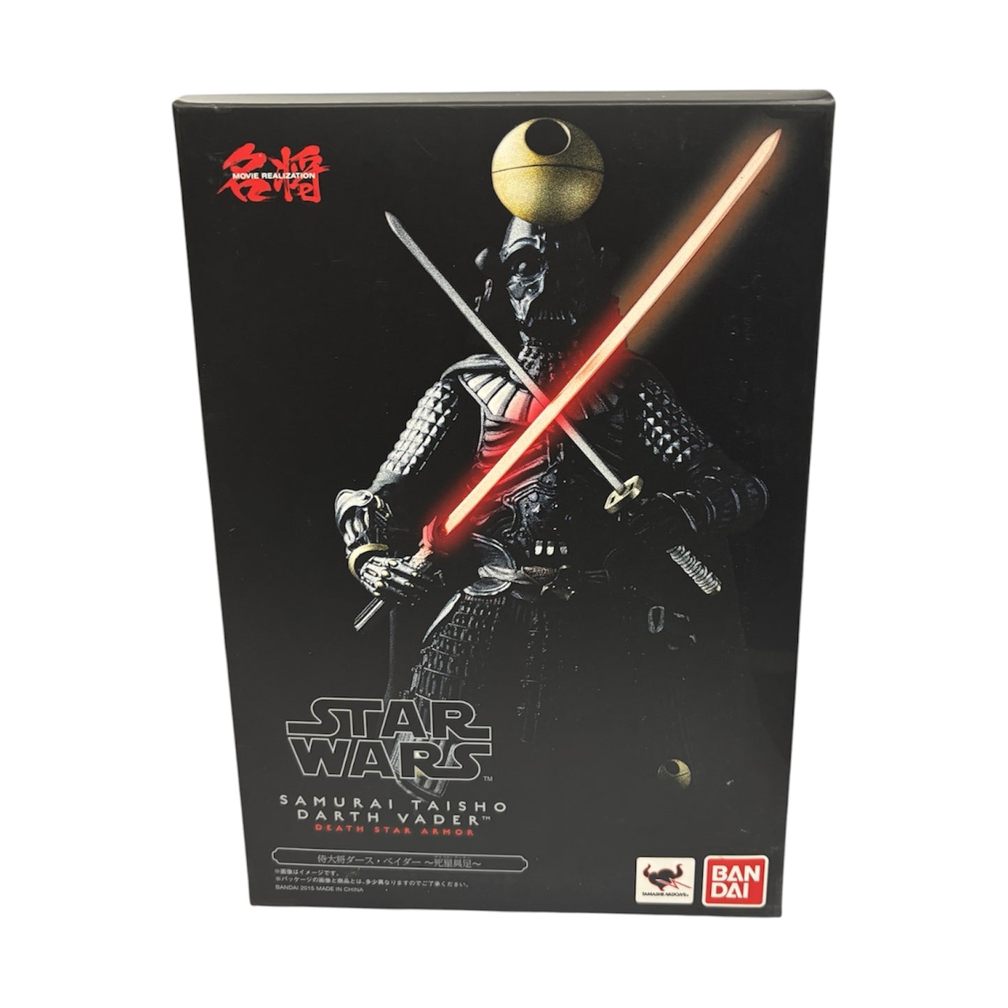 BANDAI Figure Samurai Taisho Darth Vader Death Star Armor
