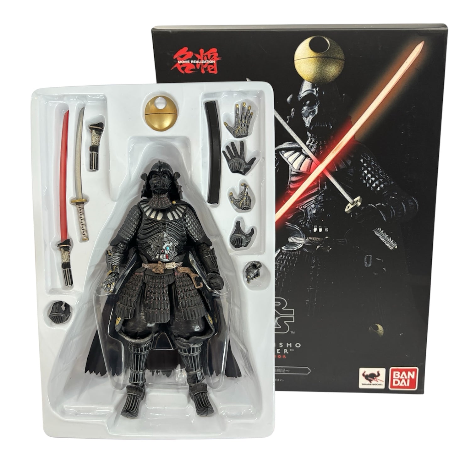 BANDAI Figure Samurai Taisho Darth Vader Death Star Armor