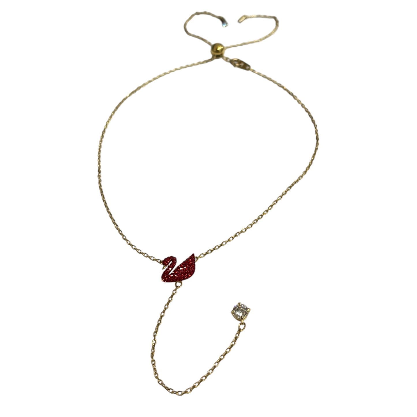 SWAROVSKI Necklace Gold/Red