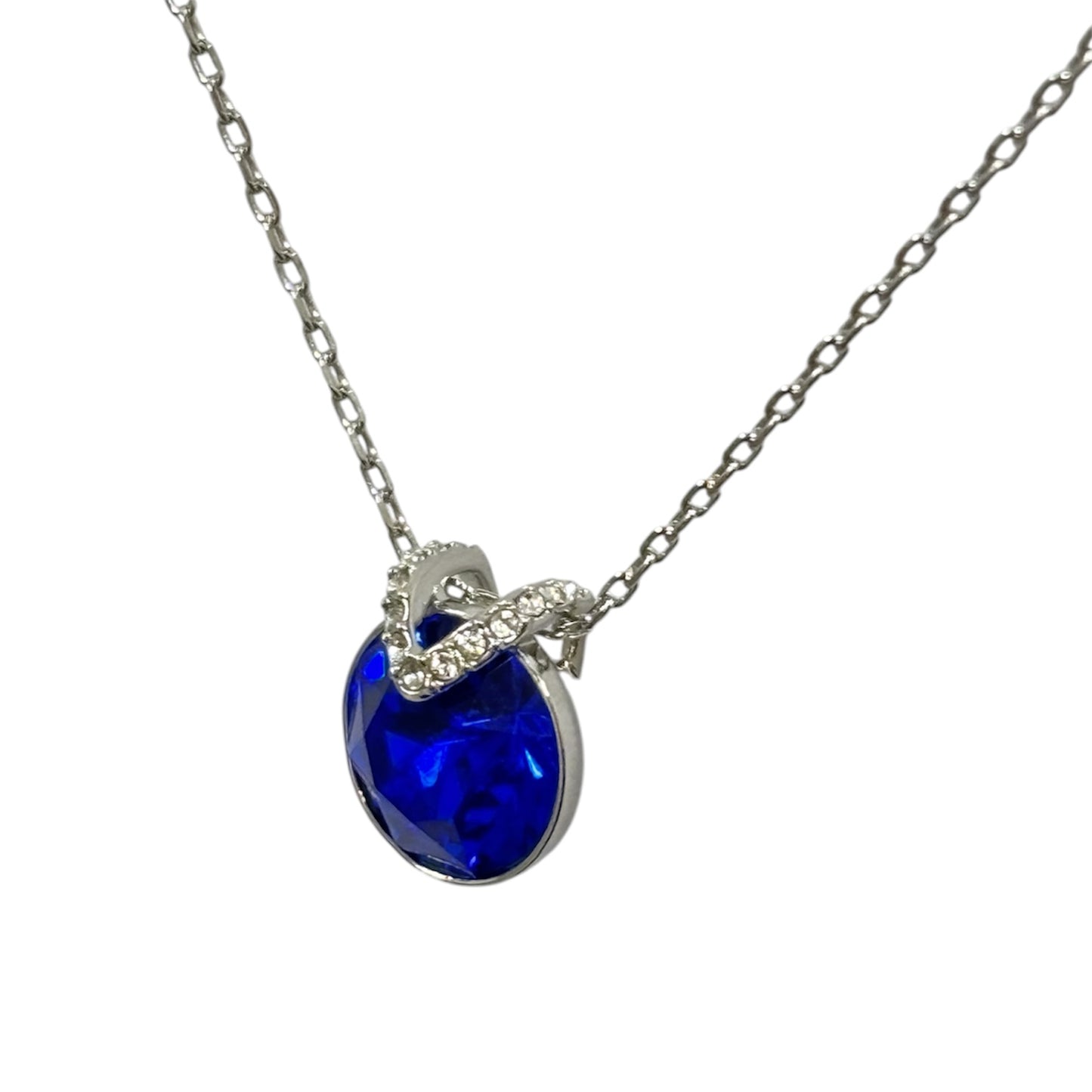 SWAROVSK Necklace 5724286 Silver / Navy
