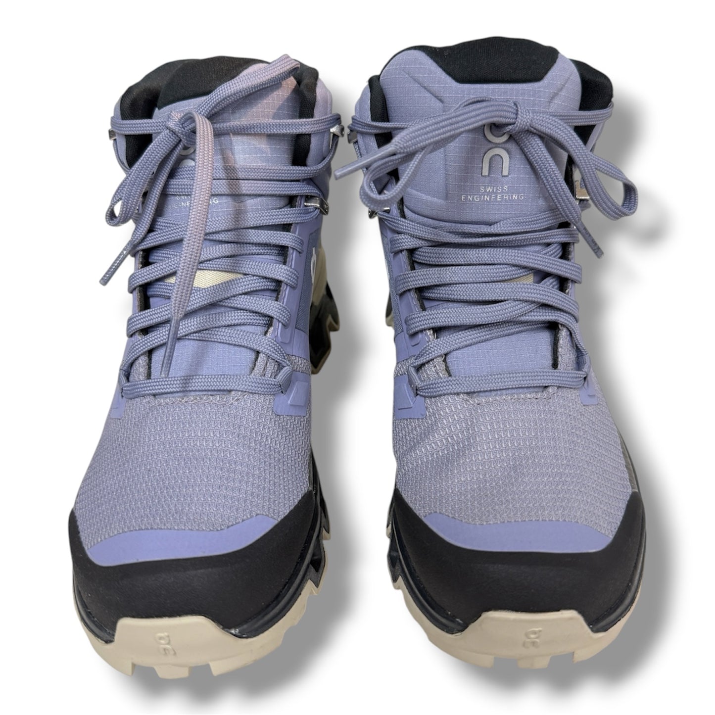 On Walking Boots Size 38 Purple Cloudrock 2 Waterproof Lady's