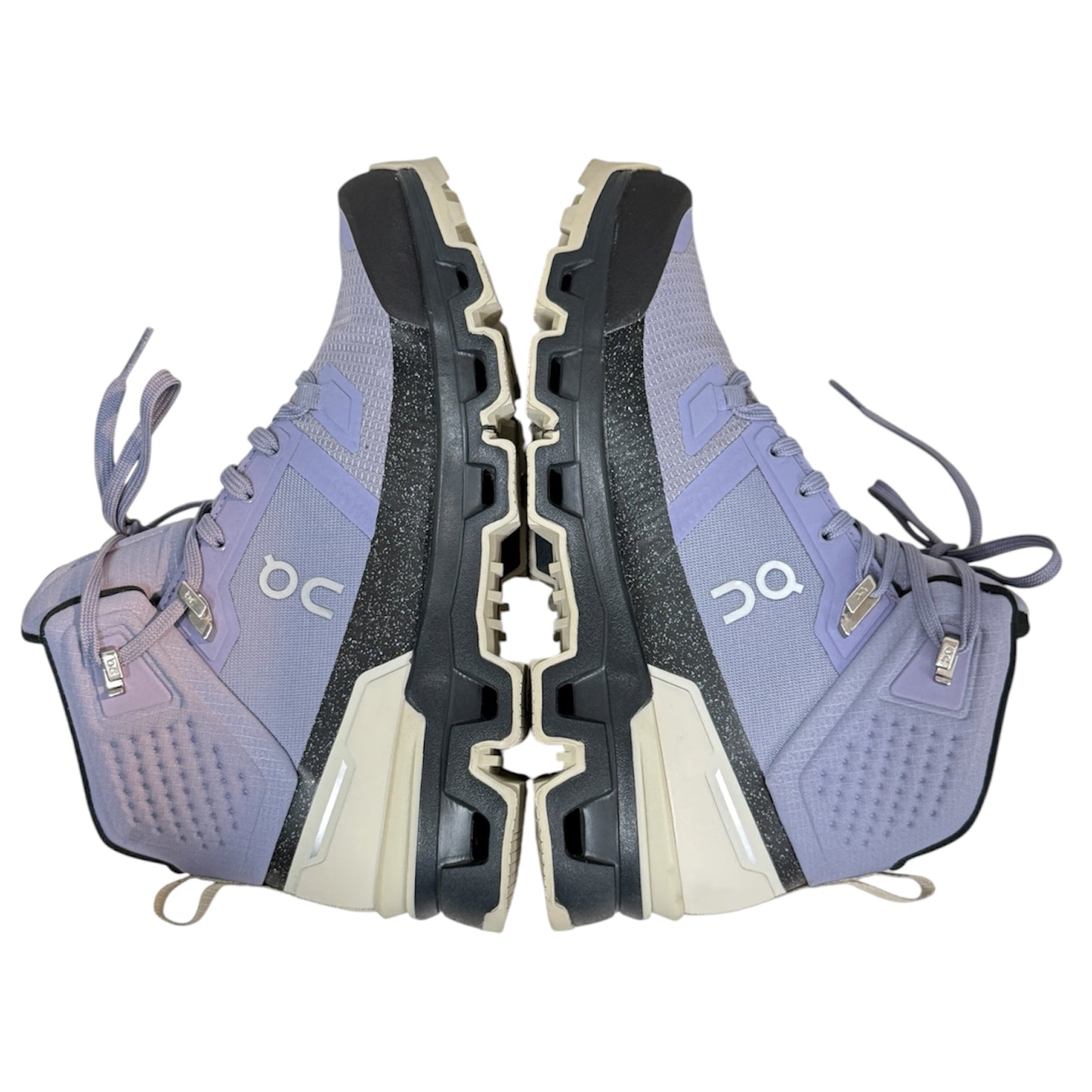 On Walking Boots Size 38 Purple Cloudrock 2 Waterproof Lady's