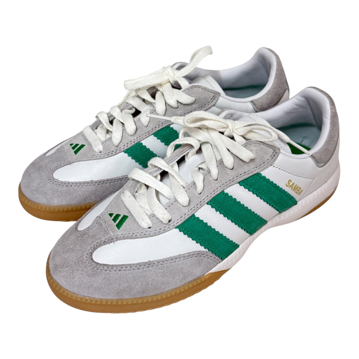 Adidas Sneaker Size 42 ID3922 Mens White/Green Samba