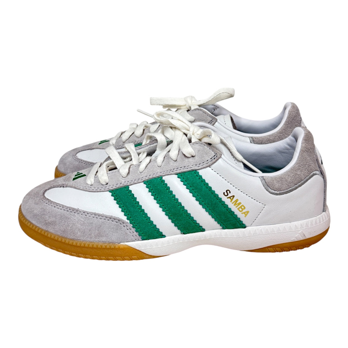 Adidas Sneaker Size 42 ID3922 Mens White/Green Samba