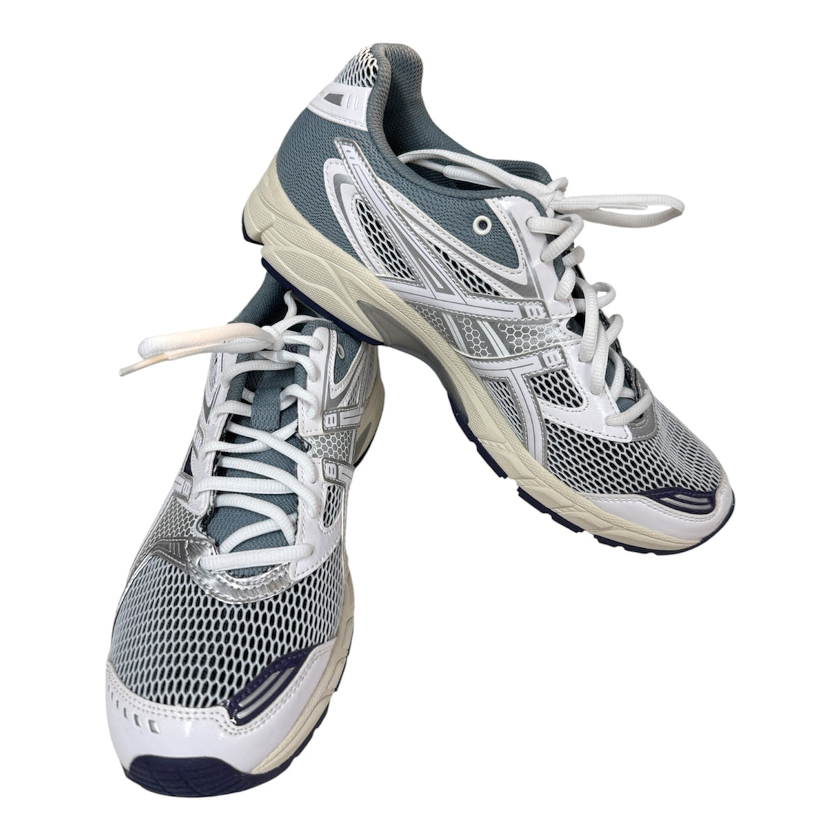 Asics Sneaker Size 42 1203A607 F960125 Silver Mens