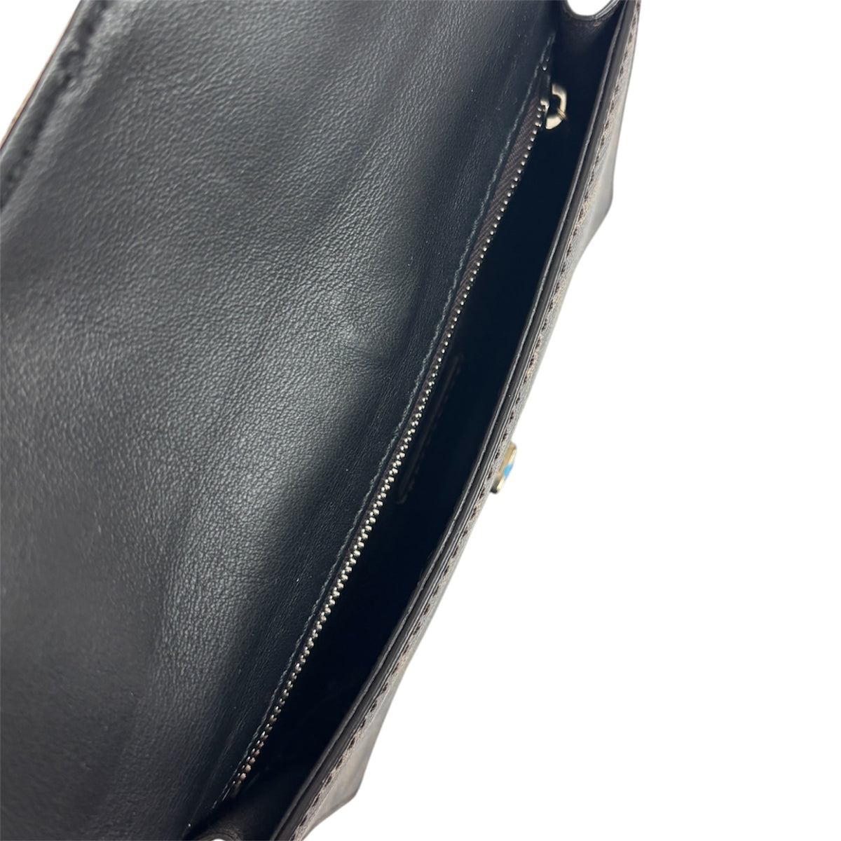 FENDI Shoulder Bag 7M0295 Brown/Ivory AFSC 218-0059