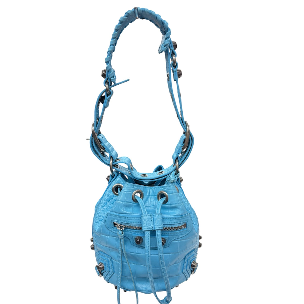 BALENCIAGA Shoulder Bag 702431 Blue