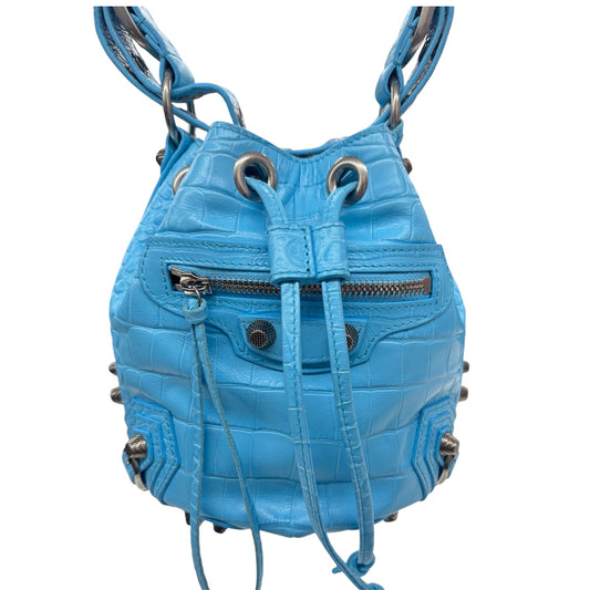 BALENCIAGA Shoulder Bag 702431 Blue