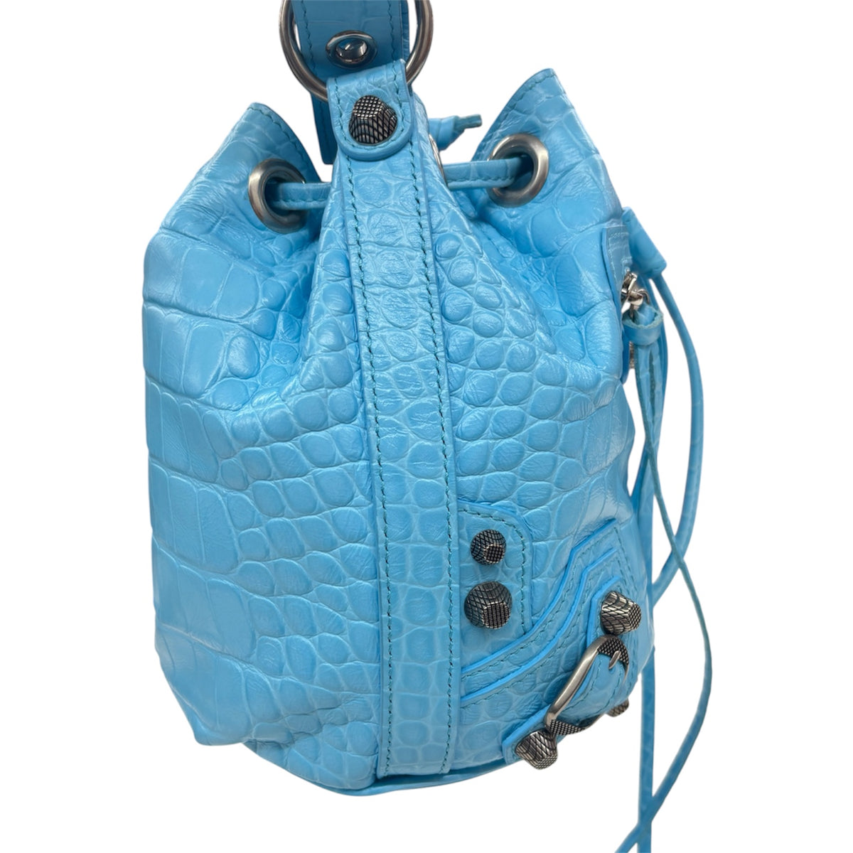BALENCIAGA Shoulder Bag 702431 Blue