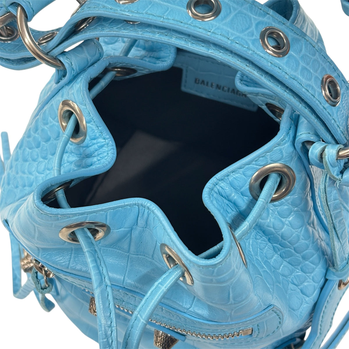 BALENCIAGA Shoulder Bag 702431 Blue