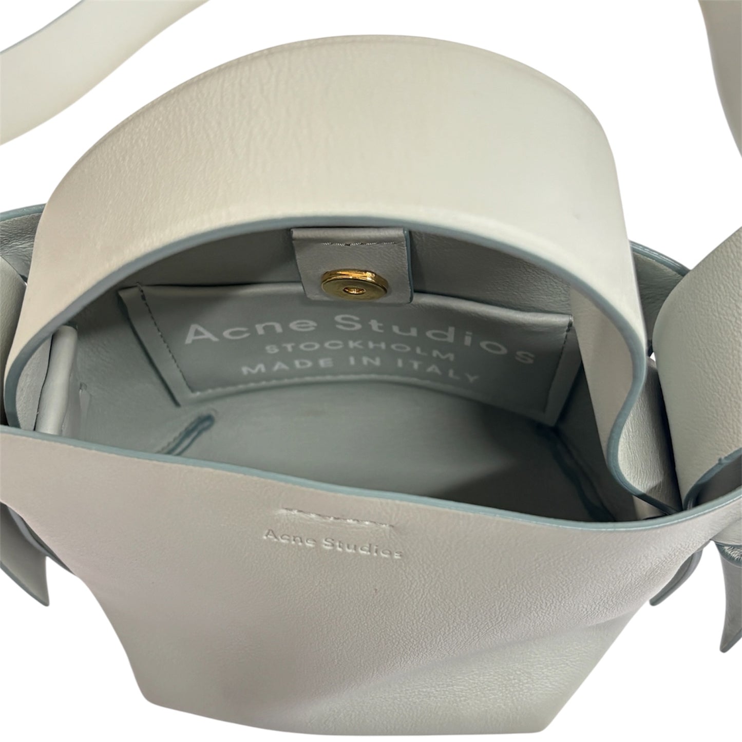 ACNE STUDIOS Shoulder Bag Sky Blue musubi micro