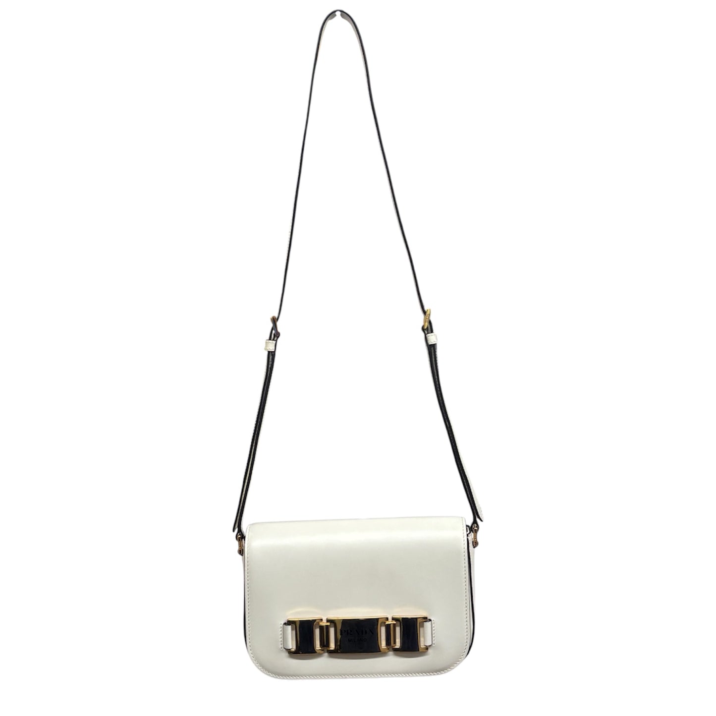 PRADA Shoulder Bag 1BD244 White