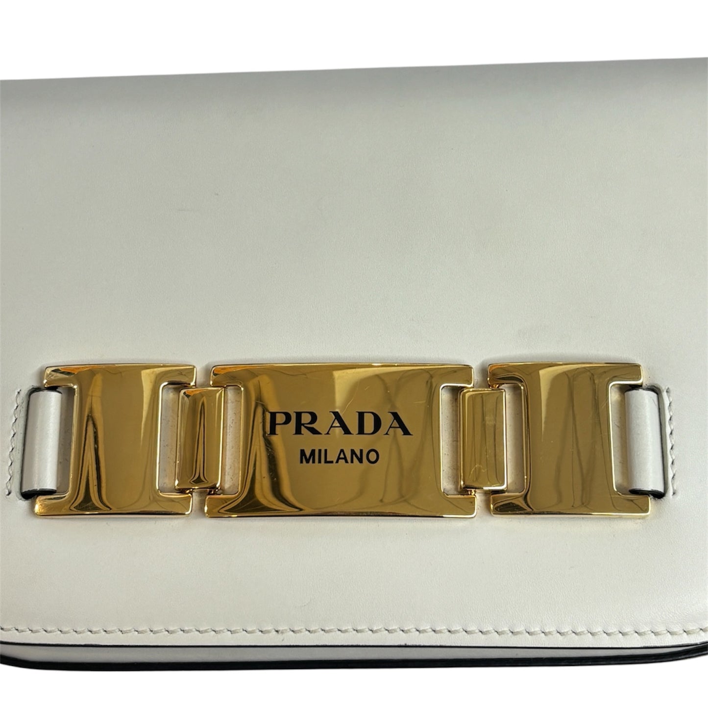 PRADA Shoulder Bag 1BD244 White