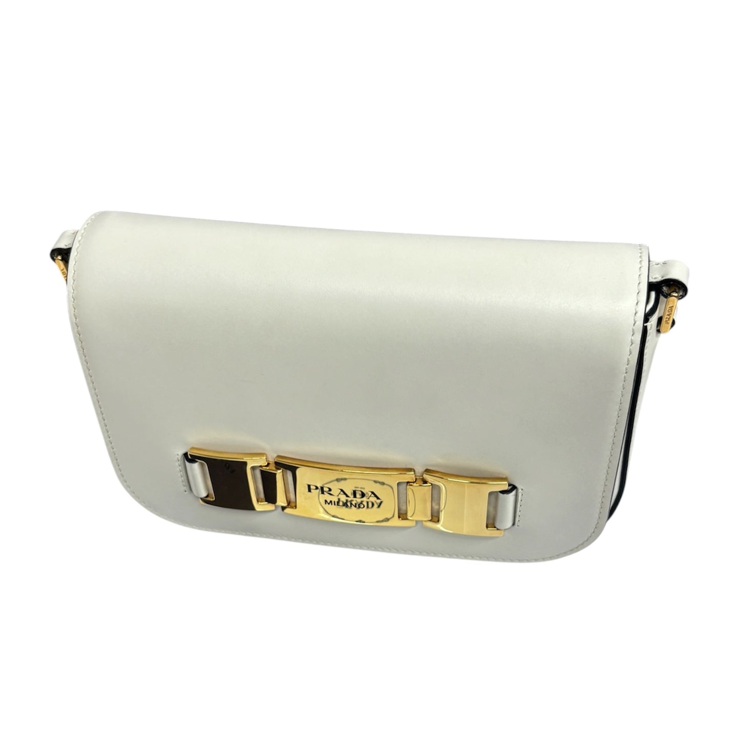 PRADA Shoulder Bag 1BD244 White