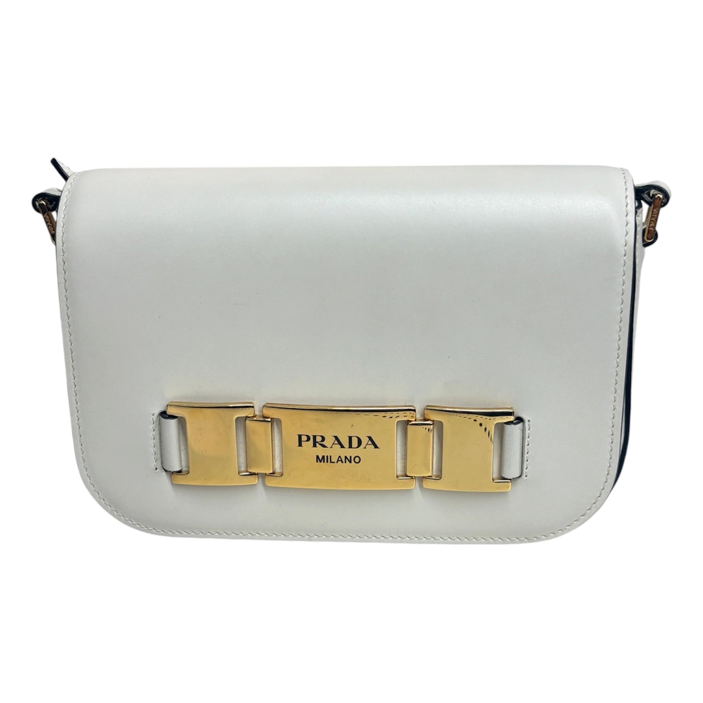 PRADA Shoulder Bag 1BD244 White