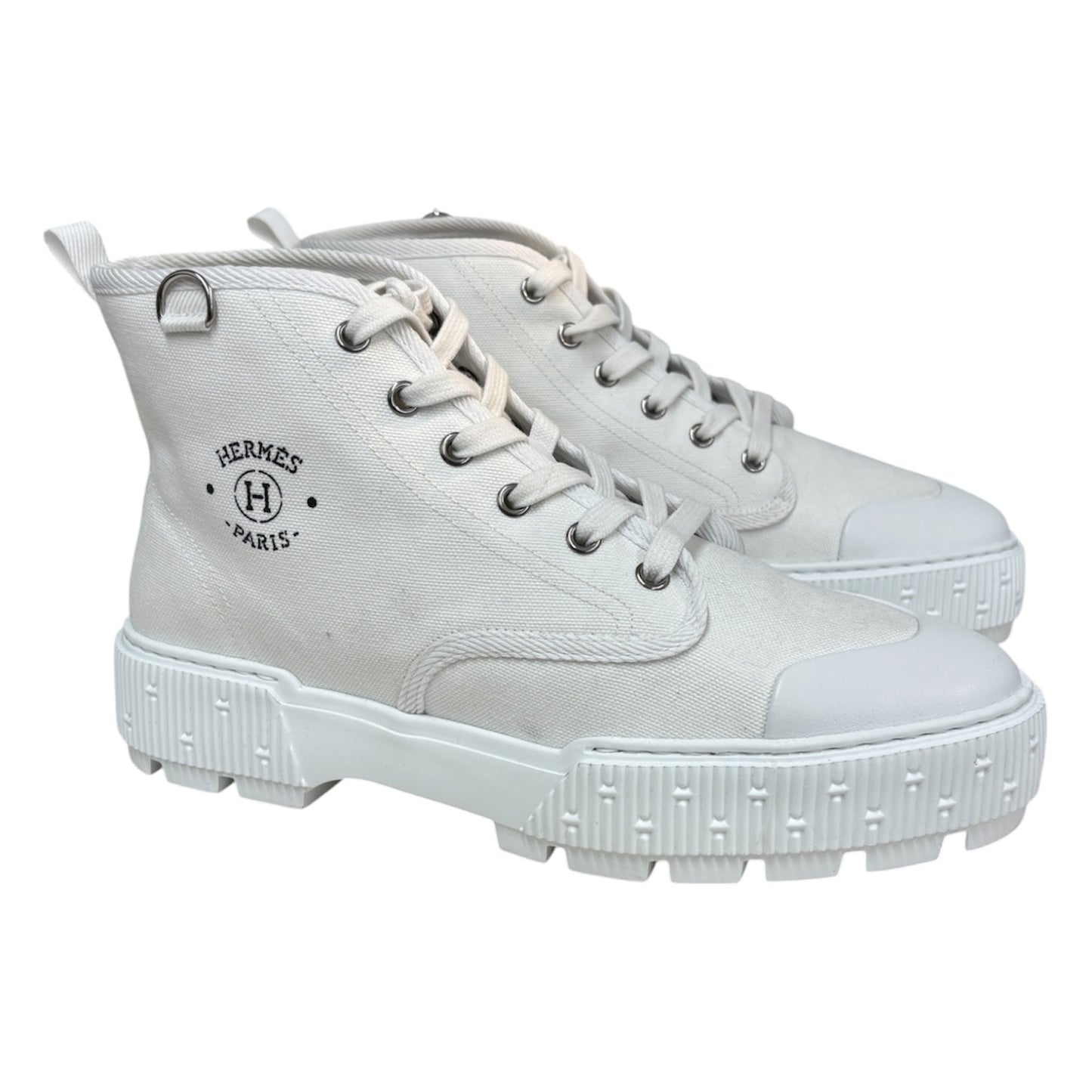 HERMES Sneakers Size39 RG241177Z Unisex White