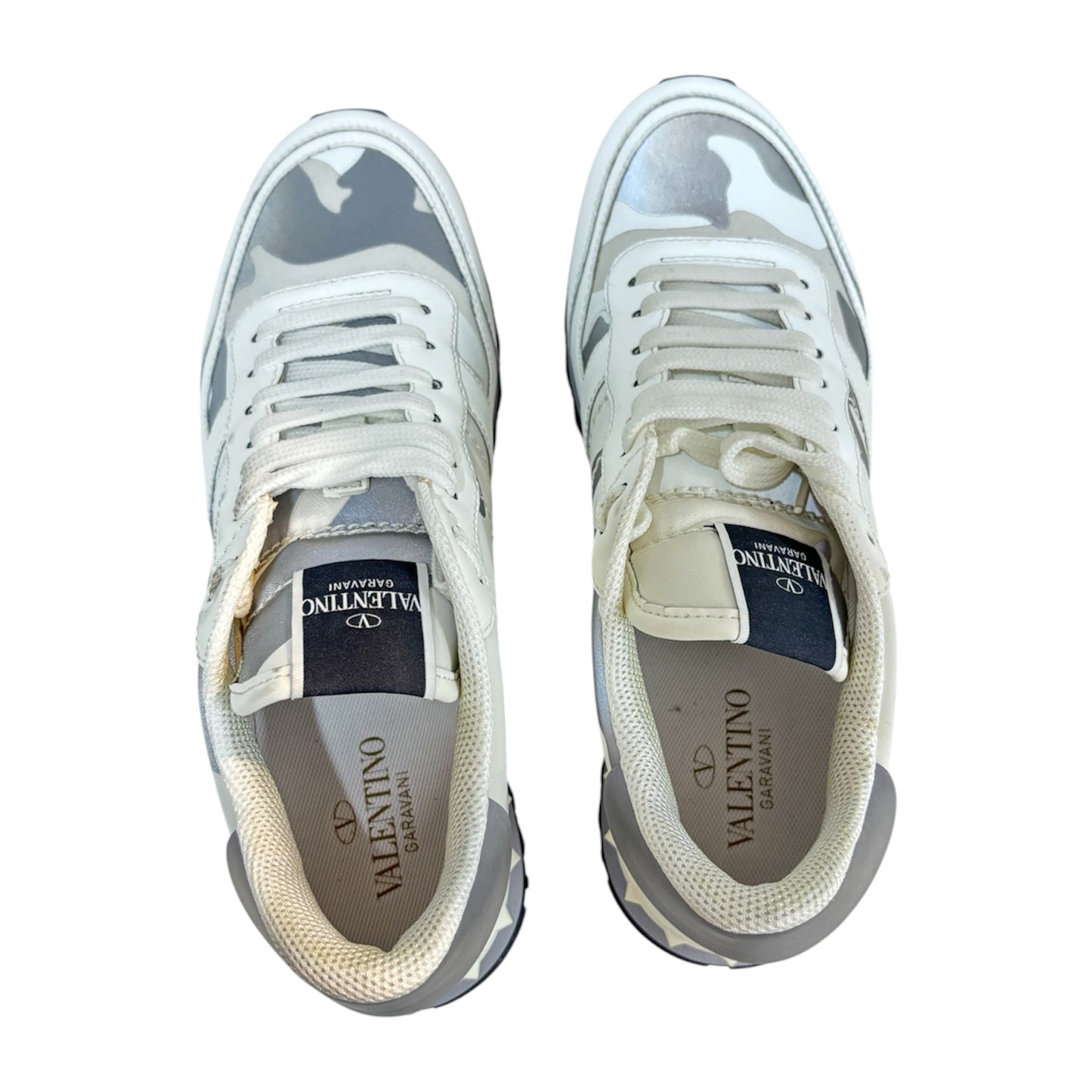 VALENTINO GARAVANI Sneakers Size42 LSX723Y2 Mens White/Gray