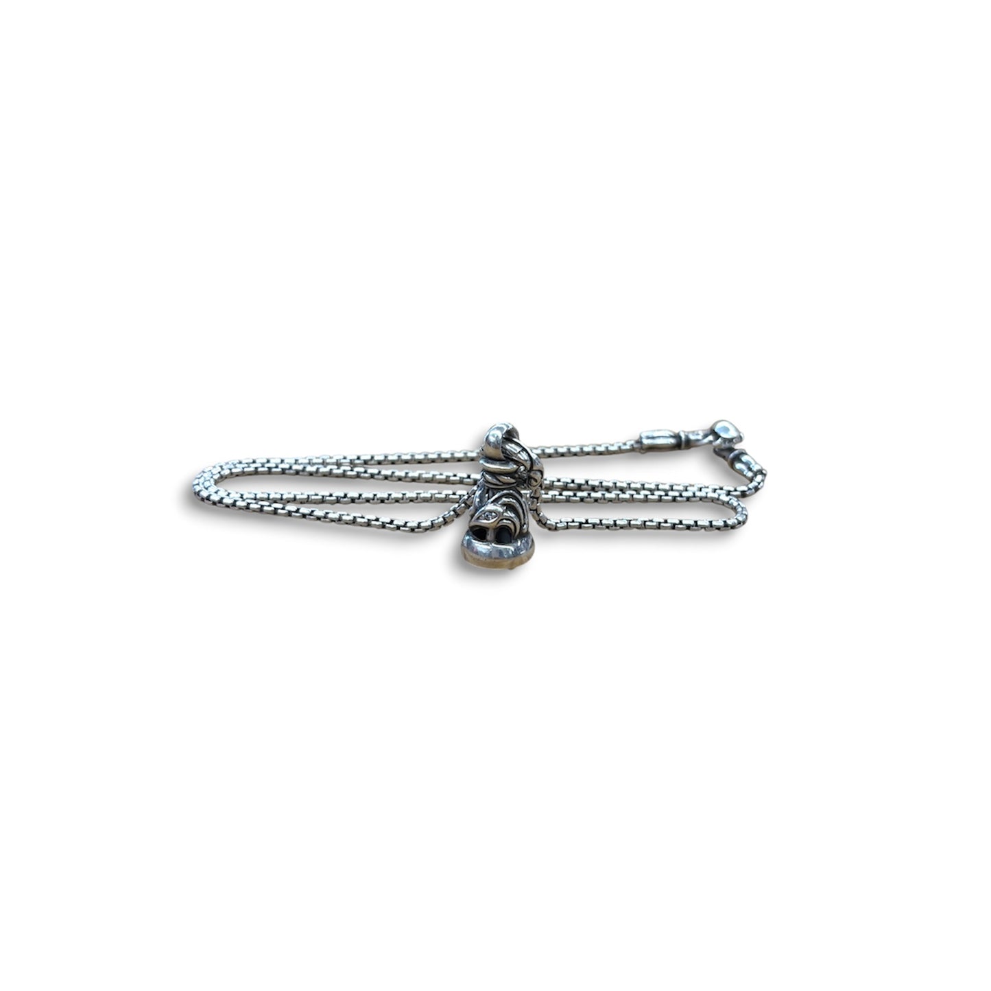 LONE ONES Necklace Silver Crane BellRank (B)