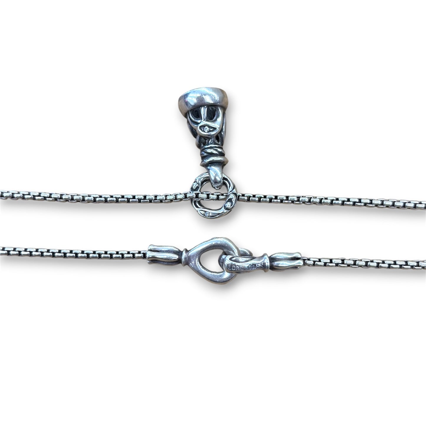 LONE ONES Necklace Silver Crane BellRank (B)