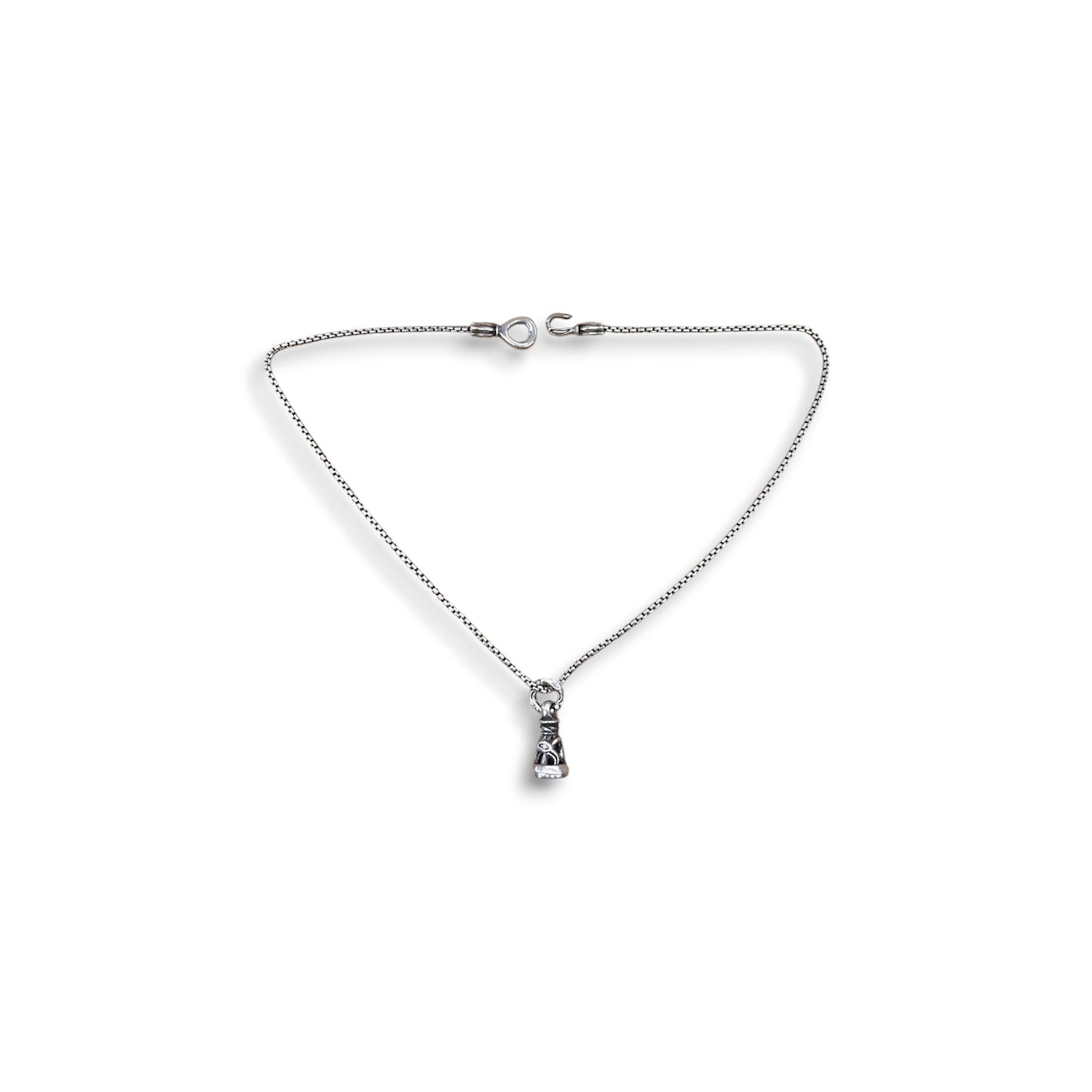 LONE ONES Necklace Silver Crane BellRank (B)
